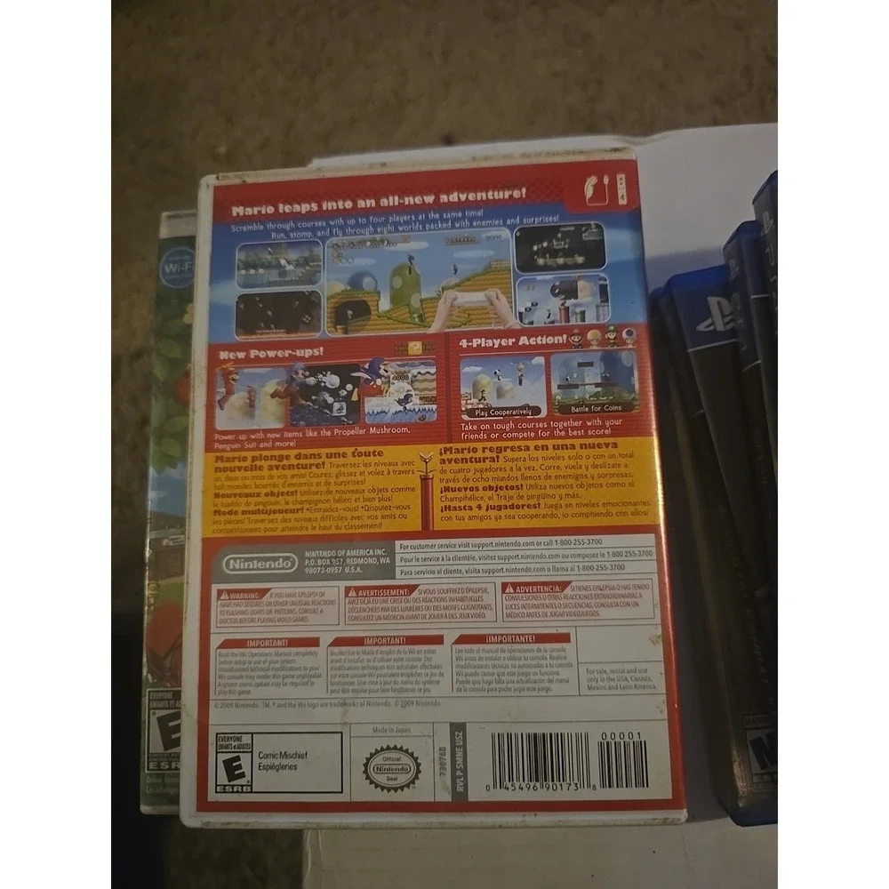 Súper Mario Bros.Wii- Manual